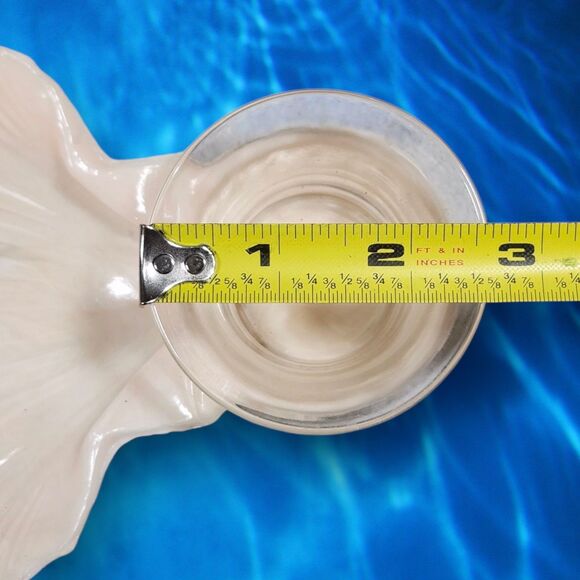 Vintage Karoff Sea-Servers Pink Shrimp Cocktail Dishes Set of 6 Box Retro Clam - Picture 10 of 11